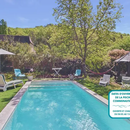 Sejour A 2 - Piscine Commune - 50 M De Lascaux Iv 펜션 *